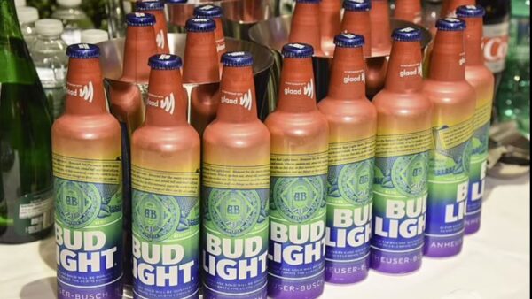 Bud Light, released a Pride month line of beer